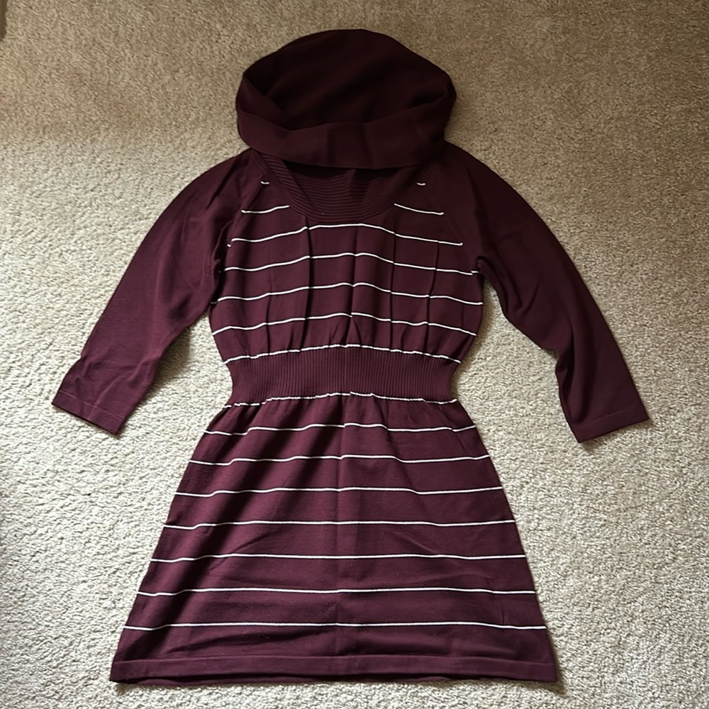 Cute cowl neck dresss